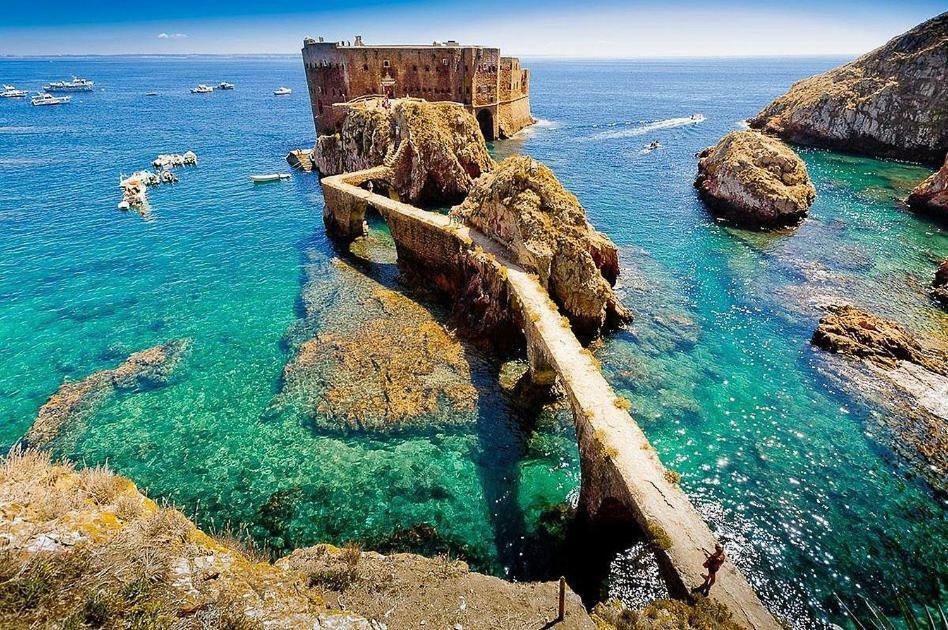 Baleal Sea House Apartment เปนิช ภายนอก รูปภาพ